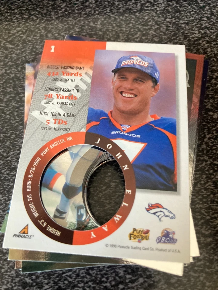 1998 PINNACLE MINT SILVER FOOTBALL  COIN CARDS, YOU PICK!  RARE! - Image 2 of 4