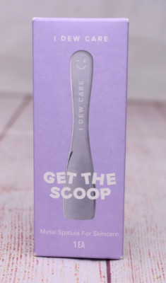 I Dew Care Get The Scoop Metal Spatula For Skincare Stainless Steel NEW NIB