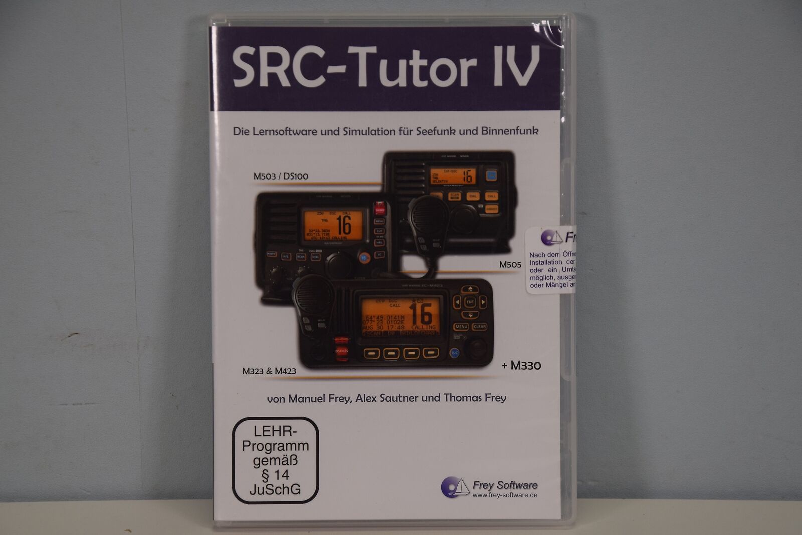 SRCTutor IV Gerätesimulationen ICOM M5037DS100323423505330 Neu Inkl.Rechnung