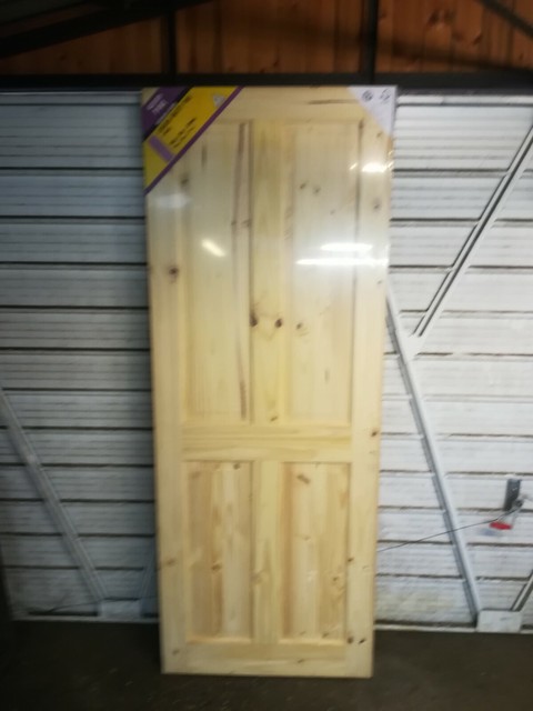 2 X New London Knotty Pine 4 Panel Home House Interior Door