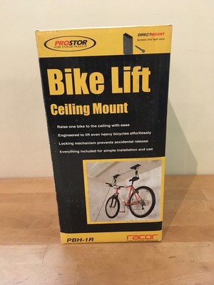 prostor bike lift ceiling mount