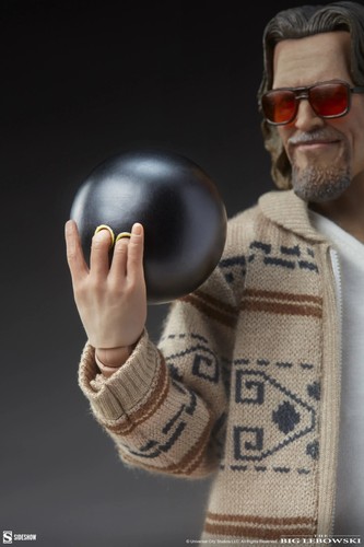 The Big Lebowski The Dude 1:6 Figur Sideshow Jeff Bridges 30,5 cm OVP Neu - Picture 9 of 24