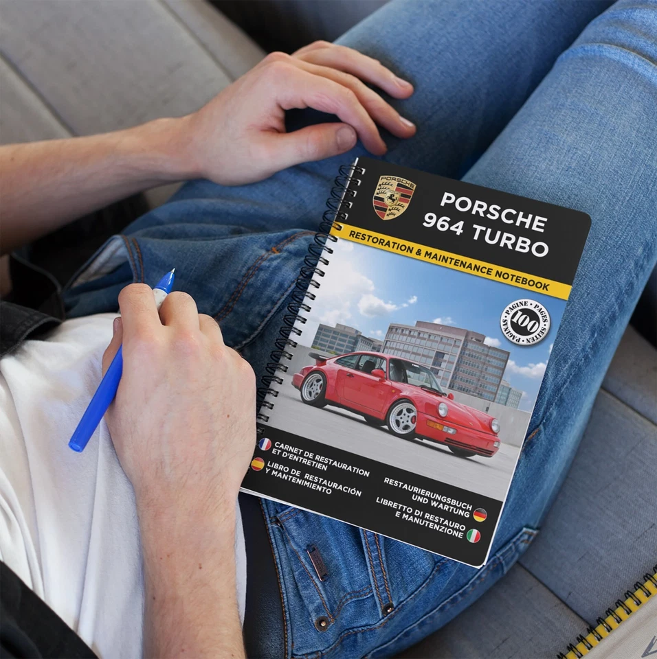 PORSCHE 964 TURBO : Restaurierungsnotizbuch & Wartung - KOSTENLOS VERSAND - Bild 2 von 4