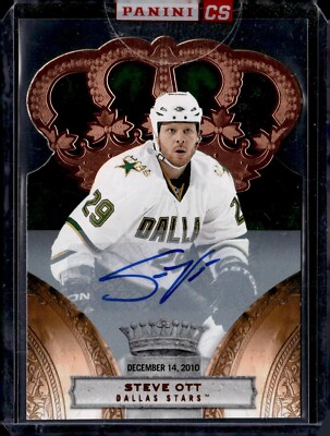 2010-11 Crown Royale Premiere Date Signatures #33 Steve Ott /100 Dalas Stars