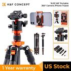 K&F Concept 68" Carbon Fiber Camera Tripod,Compact Tripods + Quick Release Plate
