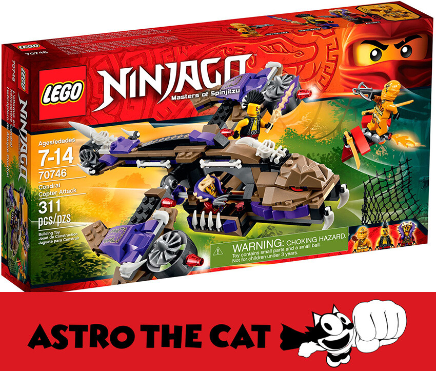 lego ninjago condrai copter