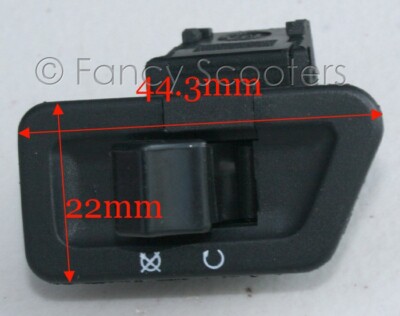 TAOTAO,JONWAY,VENTO,SUNL,TANK, 50 150cc 250CCScooter Kill Switch Button (6 PINS)