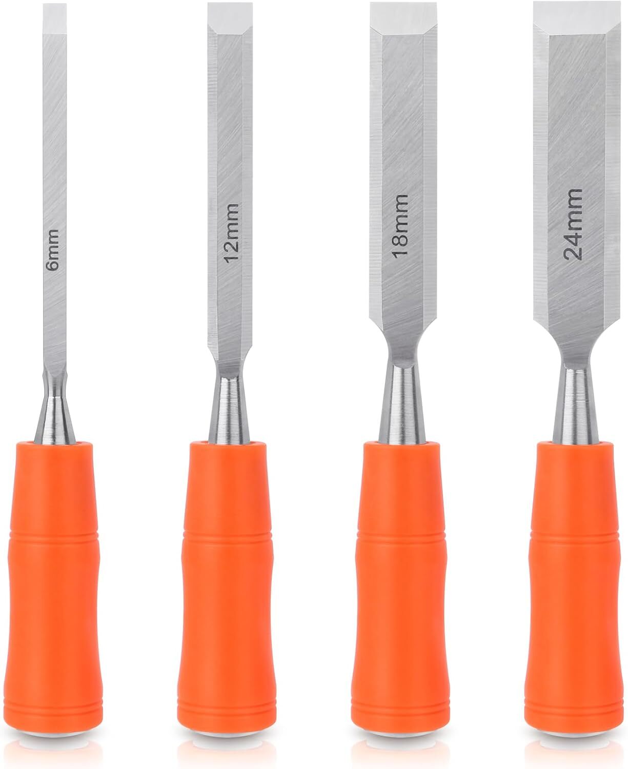 4 Piece Wood Chisel Sets Woodworking Tools Set, Chisels for 4 Pack