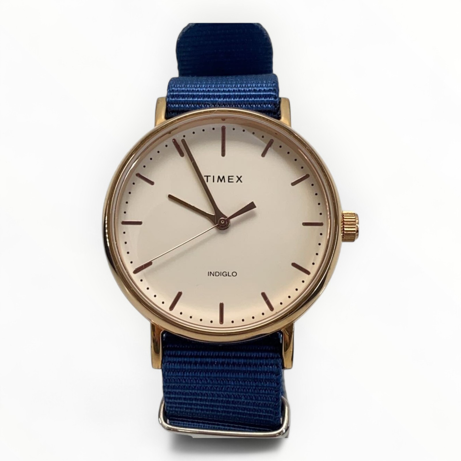 TIMEX Weekender Fairfield Quartz Watch TW2P91500 with Leather Strap