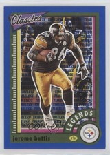 2022 Classics Legends Timeless Tributes Light Blue 29/125 Jerome Bettis HOF rf2
