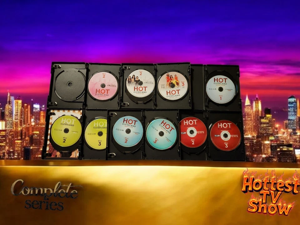 Hot in Cleveland: The Complete Series DVD Season 1 2 3 4 5 6  - Image 3 of 4