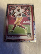  2025 Donruss Optic Jauan Jennings Blue Stars Emoji #194 San Francisco 49ers NFL