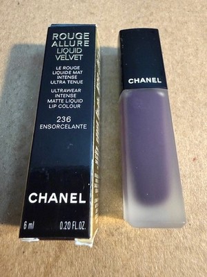 CHANEL ROUGE ALLURE LIQUID VELVET  Intense Matte Lipstick  236 ENSORCELANTE  NIB