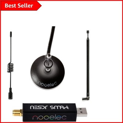 High-Performance RTL-SDR v5 Bundle - R820T2, 0.5PPM TCXO, Aluminum Enclosure