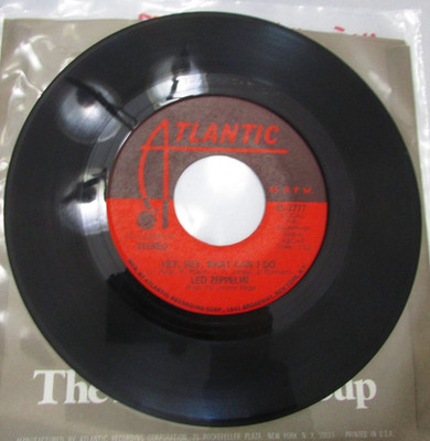 Captain Vinyl I Like It シールド7インチ LED ZEPPELIN HEY HEY WHAT CAN I DO 2777 7