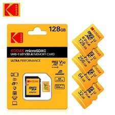 KODAK 256GB Micro SD Card Class 10 Flash Memory Camera Videos Drones Laptop Gift