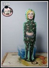 Debbie Harry Blondie iCONS 80's Babies Primitive Handmade Art Doll