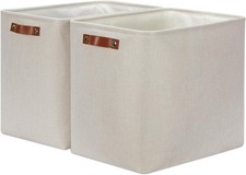 Extra Large Storage Baskets, Fabric Storage Bins for Organizing Shelves Nursery