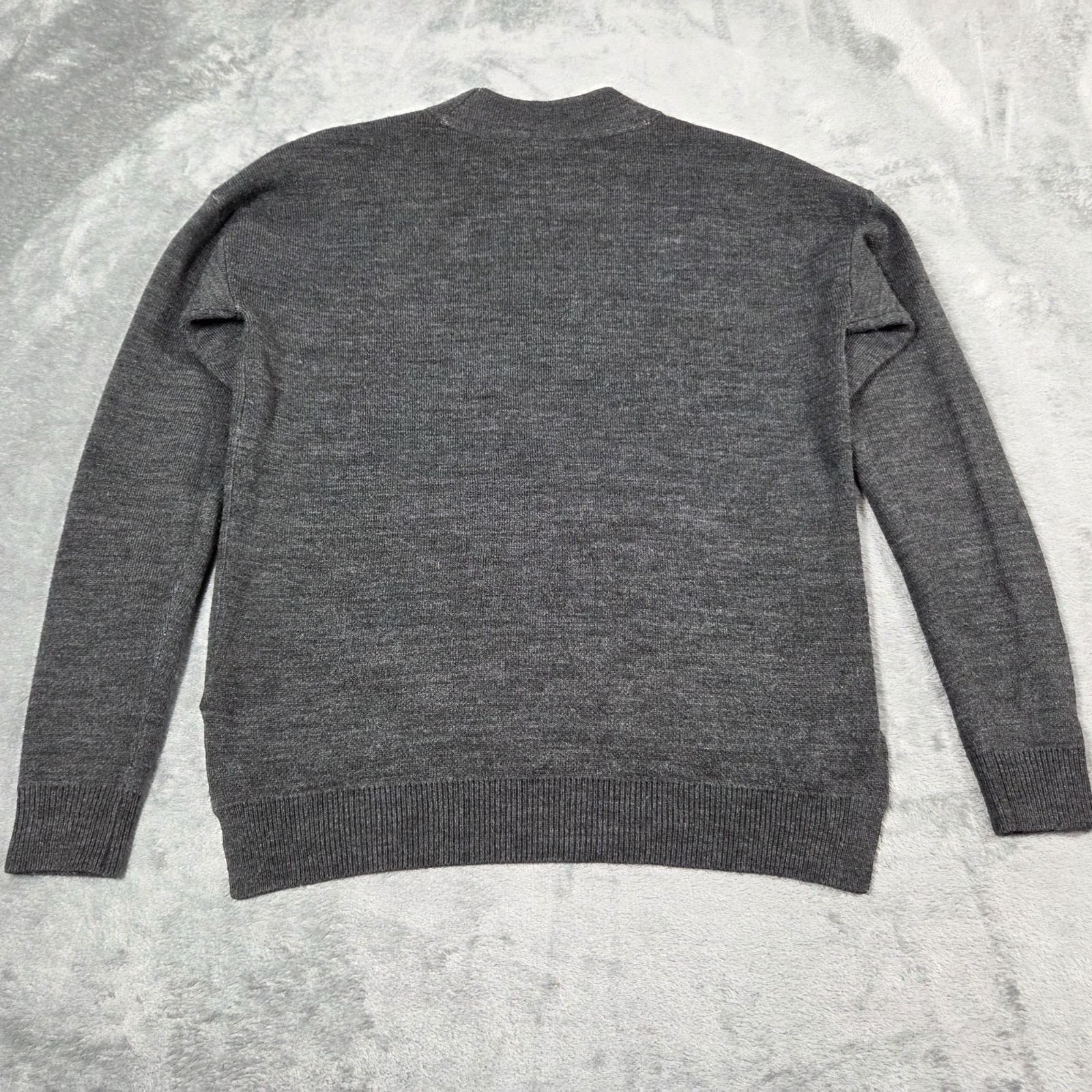 Calia Carrie Underwood Sweater Womens Medium Gray Effortless High Low Pullover