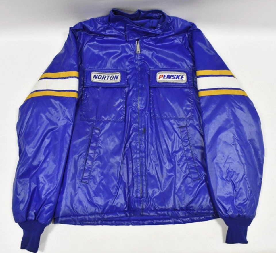 Chaqueta de carreras Bobby Our Personal Penske + ¡BONO! Certificado de autenticidad Indy 500 propiedad y firmado Foto 4 de 4