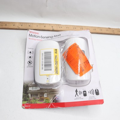 Jasco Battery Operated Indoor/Outdoor Wireless Motion-Sensing Security Alarm