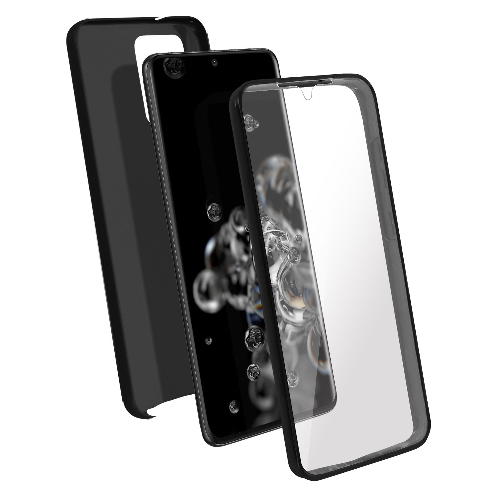 Coque Galaxy S20 Ultra protection antichoc intégrale double face transparente