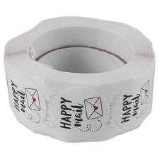 Happy Mail Danke Rolle Aufkleber zum Verpacken Versiegeln Grußkarten6739