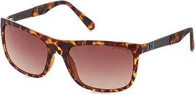 Guess Unisex Sunglasses - GU6843 56F - Tortoise Frame w/ Gradient Brown Lens/New