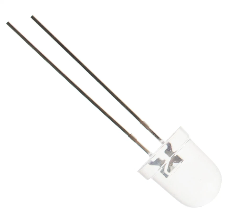 25 x Blue 8mm LED Water Clear 4000mcd 20° - Bild 1 von 1