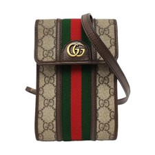 GUCCI Ophidia Crossbody bags Leather Beige Free Shipping  Duties Paid