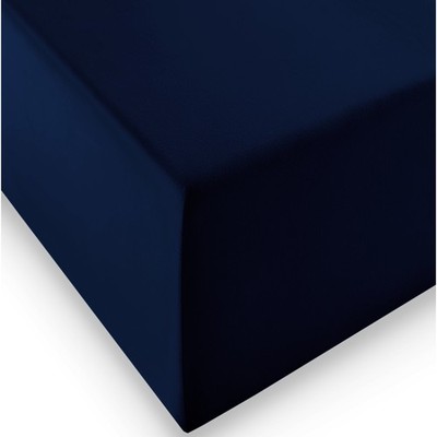 Fleuresse Boxspring- und Wasserbetten Jersey-Spannlaken comfort XL 6061 marine