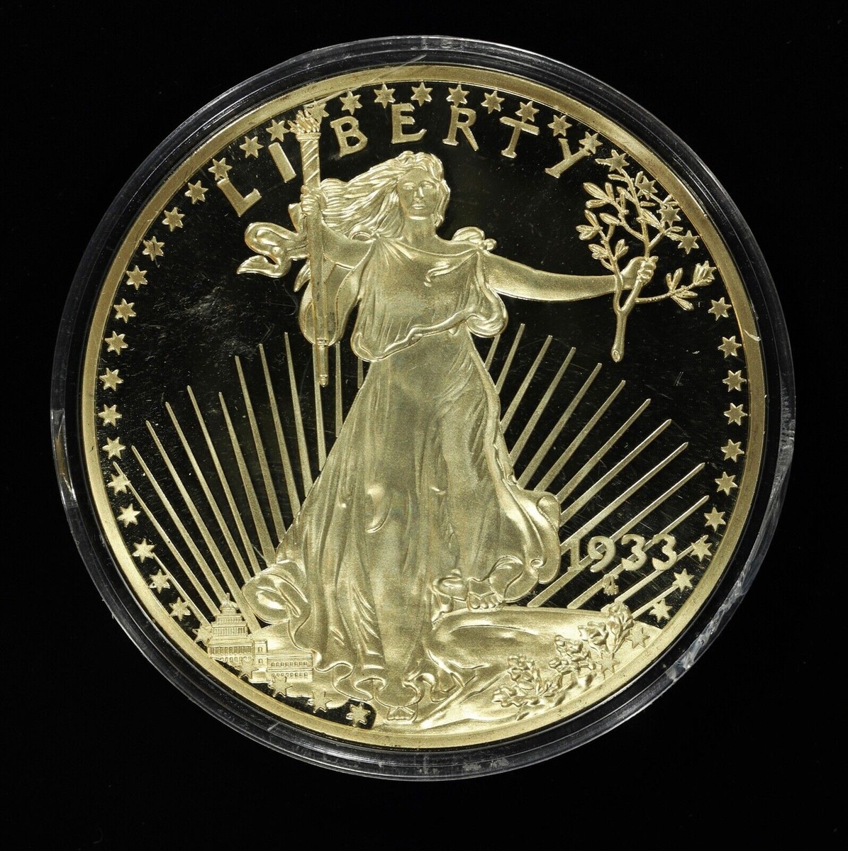 1933 Gold Double Eagle $20 Proof Gold Dream Gilded Copper | eBay