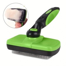 Self Cleaning Pet Grooming Brush Dog Cat Shedding Comb Hair Removal Tool