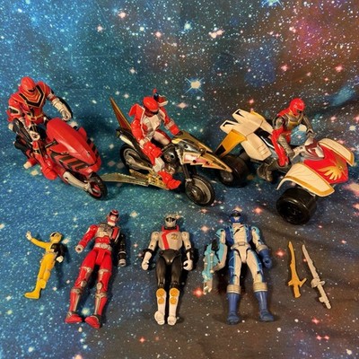Bandai Power Rangers Figuren Konvolut RPM, Ninja Storm Operation Overdrive
