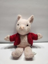 Vintage Eden Beatrix Potter Pigling Bland Musical Plush Pig Working Wind Up Toy