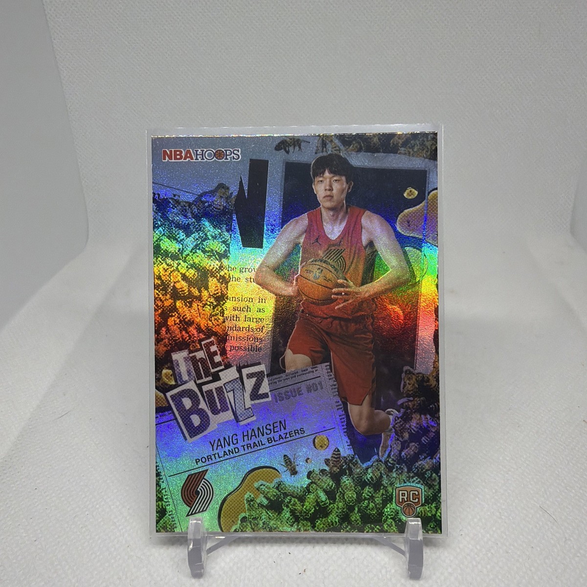 2025-26 Topps NBA Hoops Yang Hansen The Buzz RC #TB-16 SP | eBay