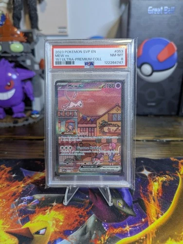 PSA 8 2023 Pokemon SVP en Mew EX 151 Ultra-Premium Collection