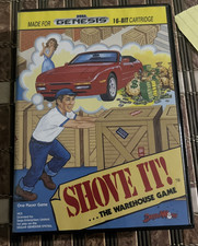 Shove It ...The Warehouse Game (Sega Genesis, 1990) complete