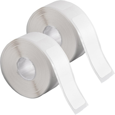 2 Rollen D30 Label Maker Tapes, 12mm x 40mm weiße Selbstklebende Etikette Tape A