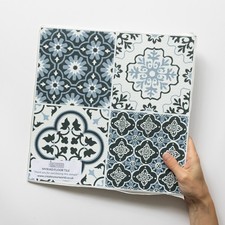 Floor Pops Myriad 30.48cm x 30.48cm Self-Adhesive Vinyl Floor Tiles