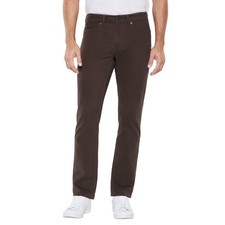 Gap Men's Brown Super Soft Stretch Twill Slim Fit 5-Pocket Pant - Size: 36 x 30
