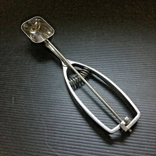 Premium Alegacy Stainless Steel Spring-Loaded Ice Cream Scoop Rectangle Case