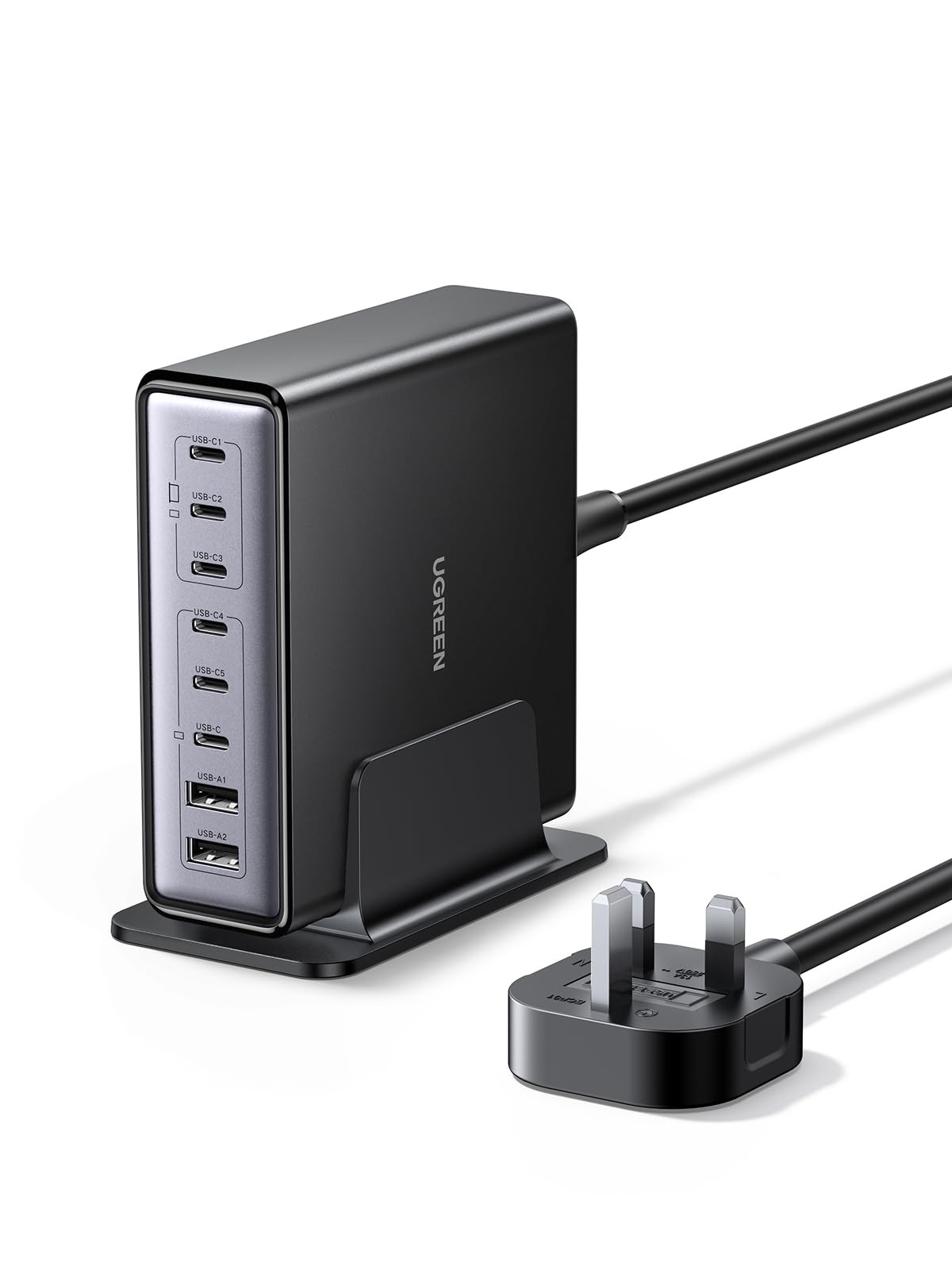 Usb C Charger 200W 8-Port Charging Station Gan Fast Charger Plug Pd 100W Laptop Desktop Charger Support Pps Compatible With Macbook Pro/Air, Iphone 17 - Image 2