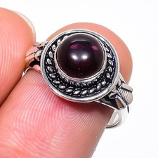 Purple Amethyst Gemstone 925 Sterling Silver Jewelry All Size Ring For Gift