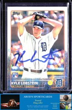 2015 Topps *Kyle Lobstein **Card #312** AUTO (RC)