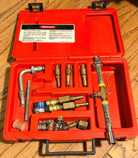 Snap On Tools Fuel Injection Pressure Tester Domestic Adapter Set Lot Case Kit Snap On Tools Fuel Injection Pressure Tester Domestic Adapter Set Lot Case Kit