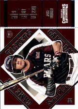 2017 Panini Contenders Draft Picks Game Day Tickets #13 Jake Burger - BB