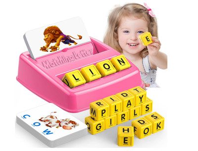 LIWIN LET'S GO! Toys for 3-8 Year Olds Girls, Matching Letter Spelling Games....
