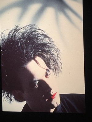The Cure Photo Transparency Robert Smith  Positive 35mm Press Promotion 1980s