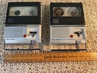 2 Vtg CraiG Model 212 Portable Reel To Reel Tape Recorders Tested-1 works 1-hums